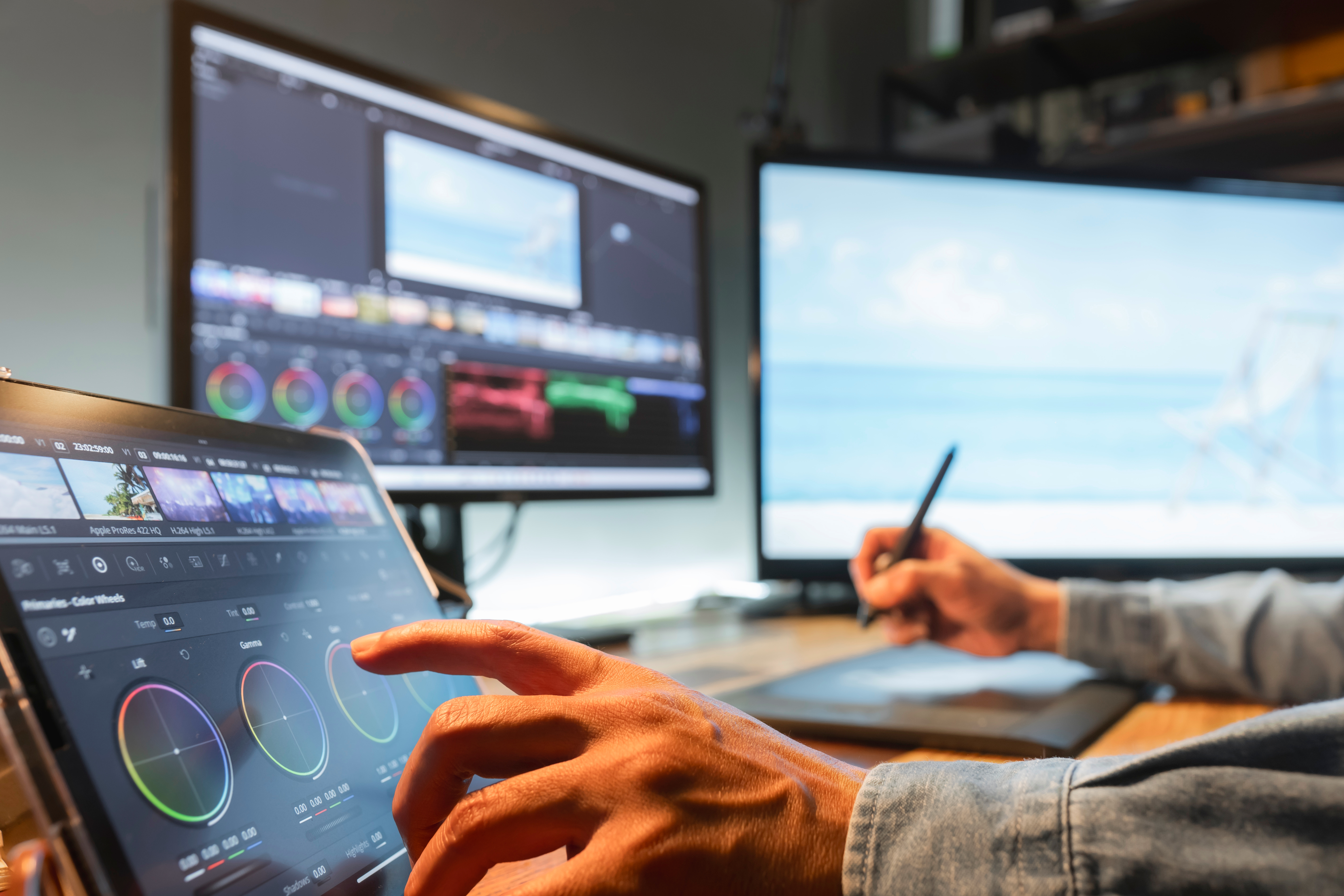 Color Grading & Finishing
